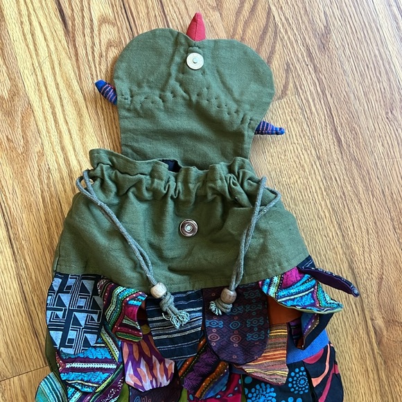 Owl drawstring Backpack - Picture 2 of 6